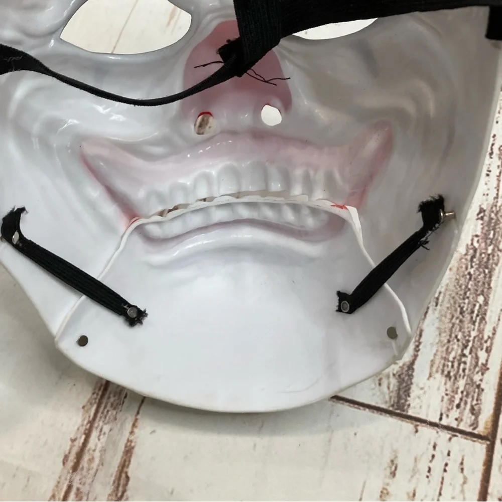 Scary Joker Mask Jabber Jaw Clown Halloween Mask Sz OSFM